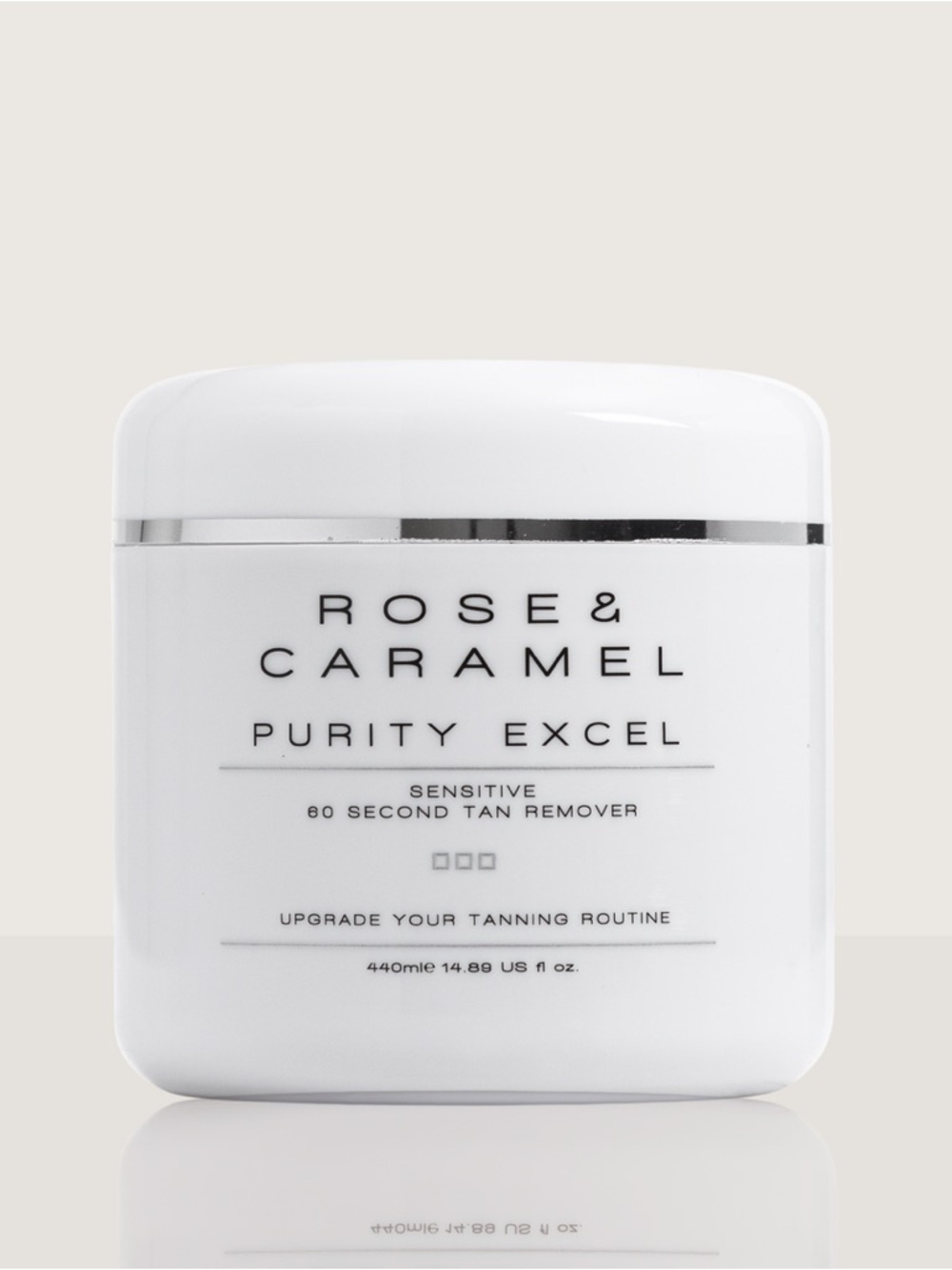 Rose & Caramel Purity Excel 60 Second Tan Remover - White